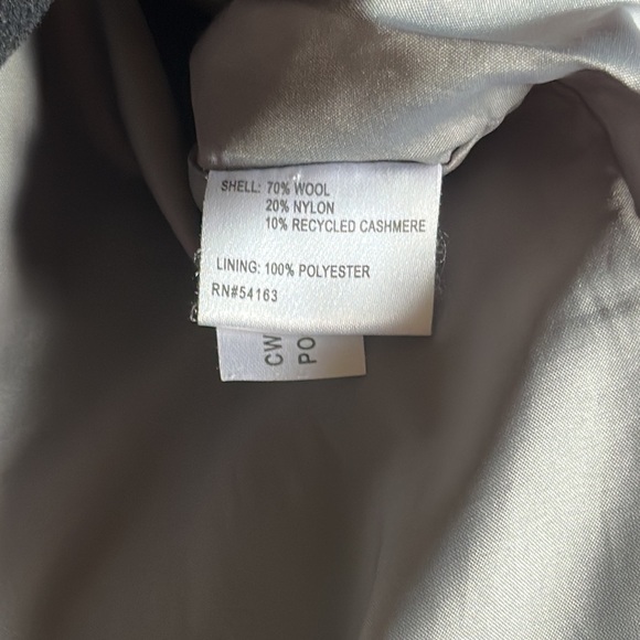 CALVIN KLEIN wool blend coat - Picture 7 of 7